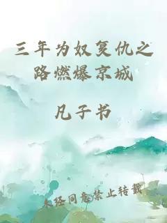 三年為奴復仇之路燃爆京城