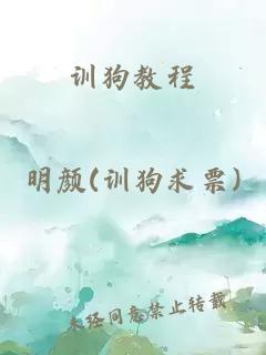 訓狗教程