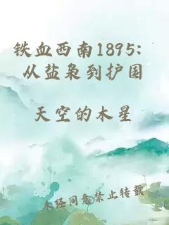 鐵血西南1895：從鹽梟到護國